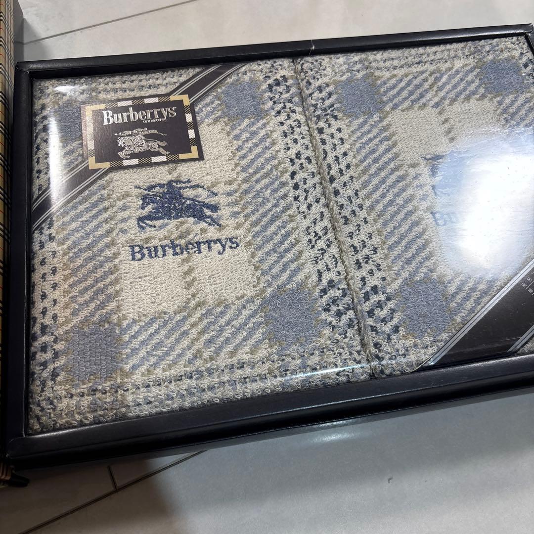 バーバリー　Burberry コットンボアシーツ　フェイスタオル　まとめ売り
