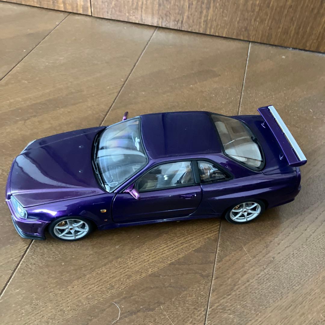 オートアート 1/18 　スカイライン　R34　GT-R Vスぺック