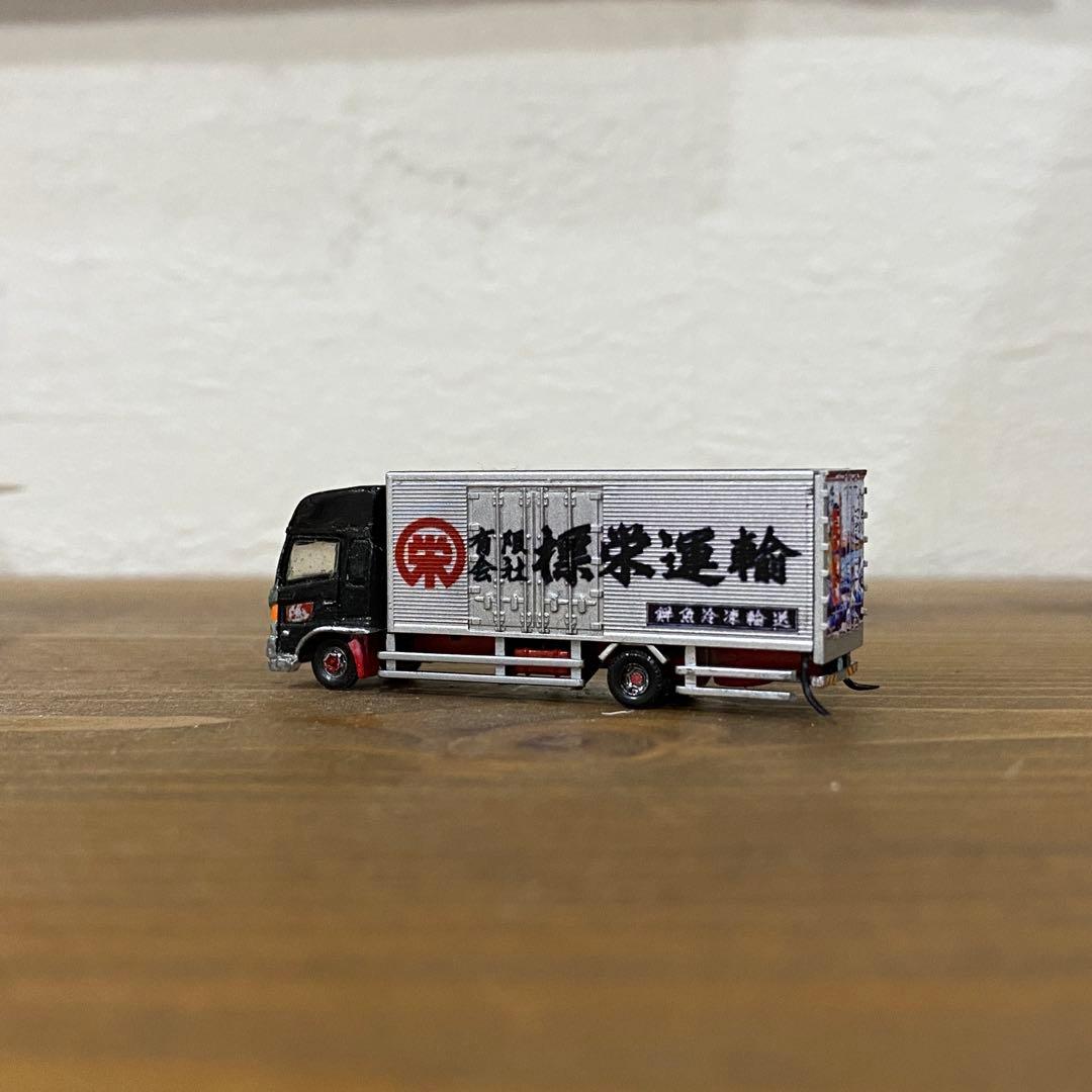 トラックコレクション　4トン冷凍車日野レンジャーハイルーフ自作品　1/150