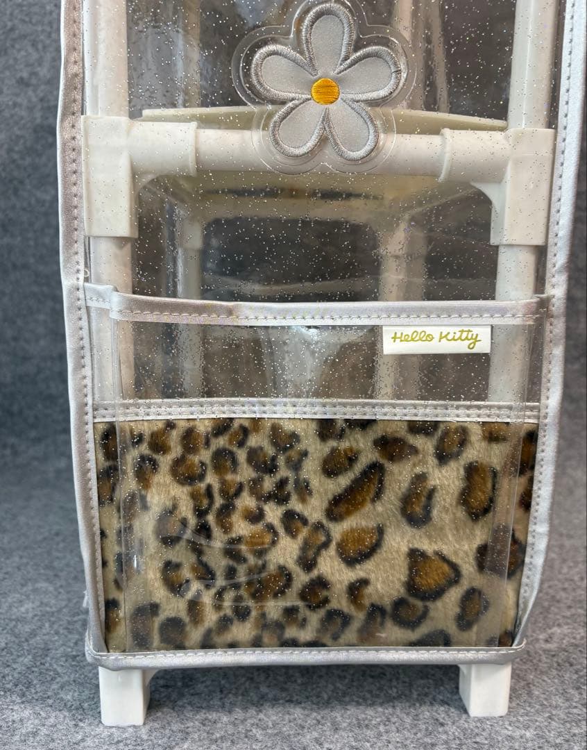 ハローキティ ヒョウ柄 棚 収納ラック