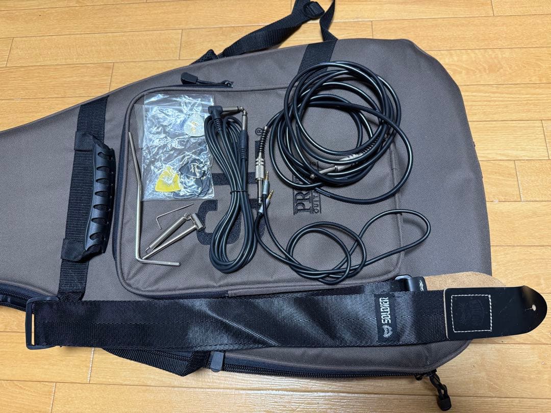 PRS SE custom24 赤/レッド　ギター