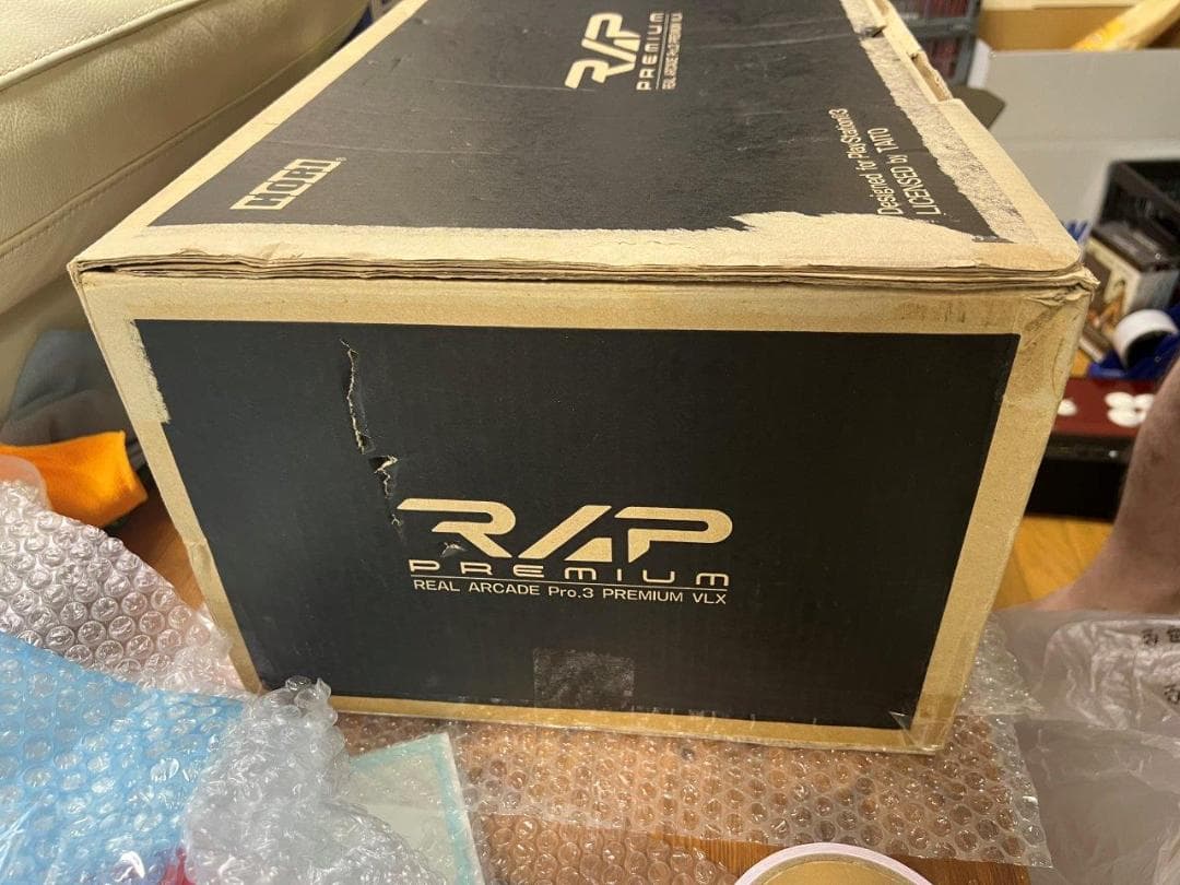 PS3 アーケードスティック RAP3プレミアム VLX HP3-61 箱痛（中