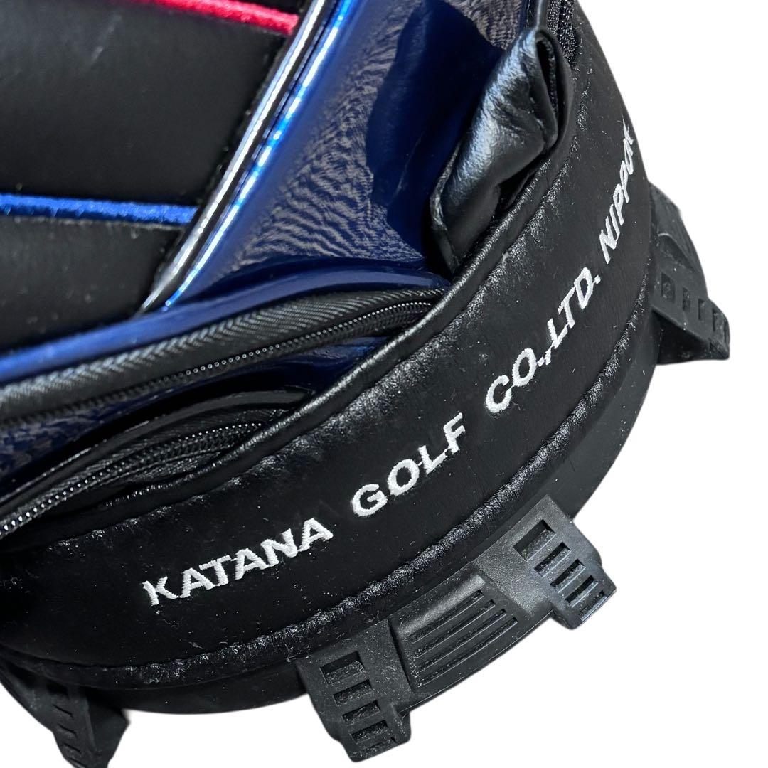 ✨未使用級✨ KATANA カタナ キャディバッグ 9.5型 PUレザー
