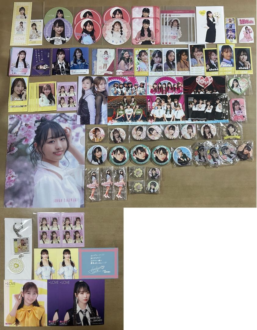 瀧脇笙古 バラ まとめ売り グッズ 生写真