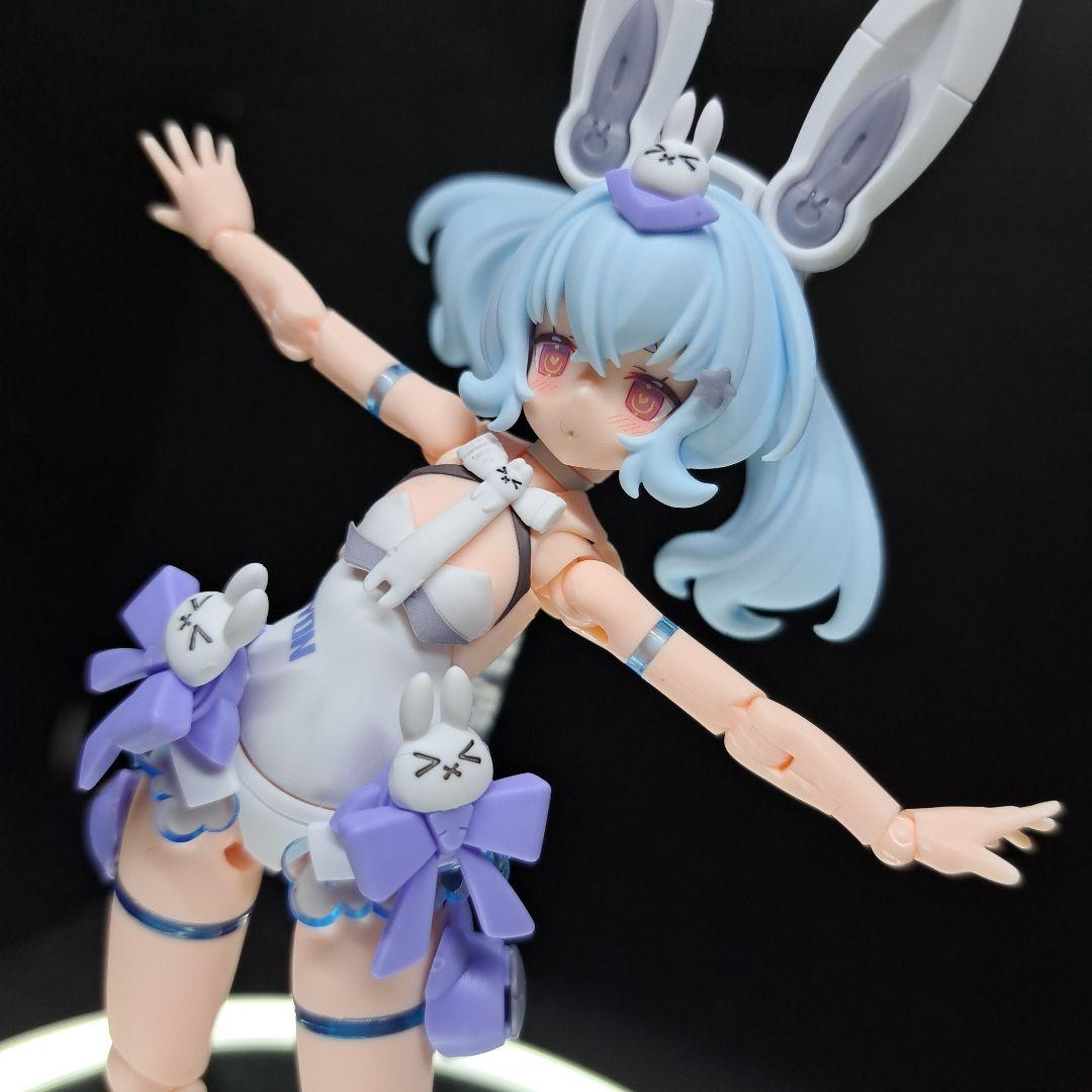 完成品　メガミデバイス　プニモフ　PUNI☆MOFU 　ユキトゥ　雪トゥ