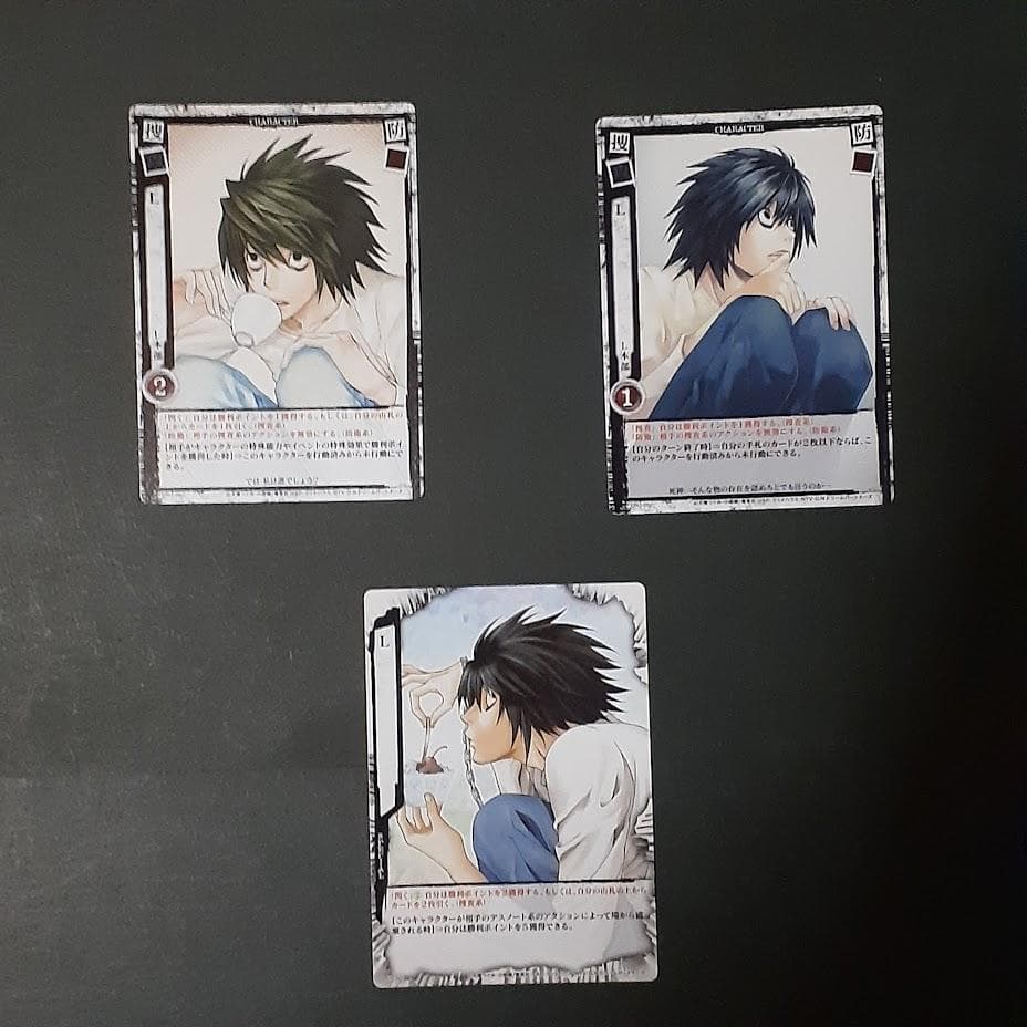 DEATHNOTE デスノート　L 　第１~4弾　カードセット　竜崎　NR　S
