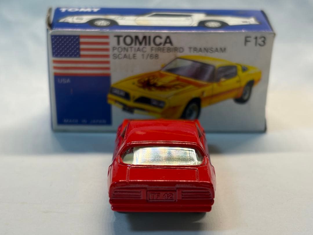 トミカ 日本製 ポンティアック ファイアーバード アメリカンハイウェイ 美品