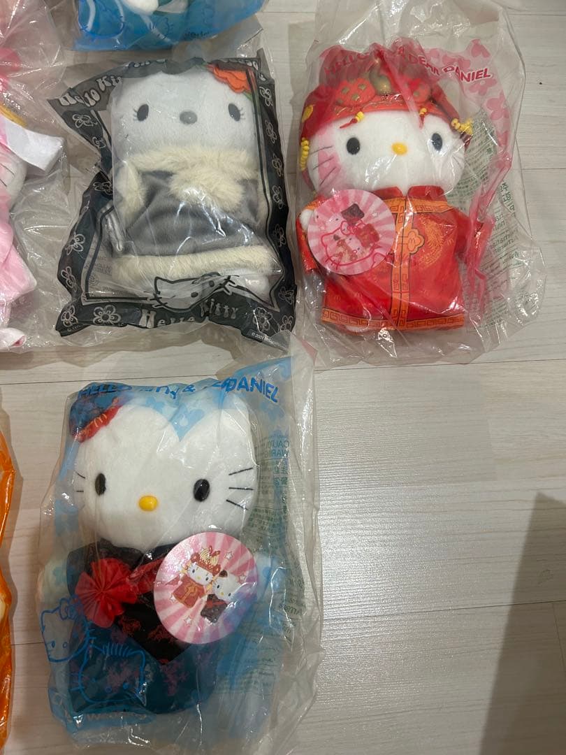 未開封品 ハローキティ キティちゃん ぬいぐるみ マクドナルド ハッピーセット