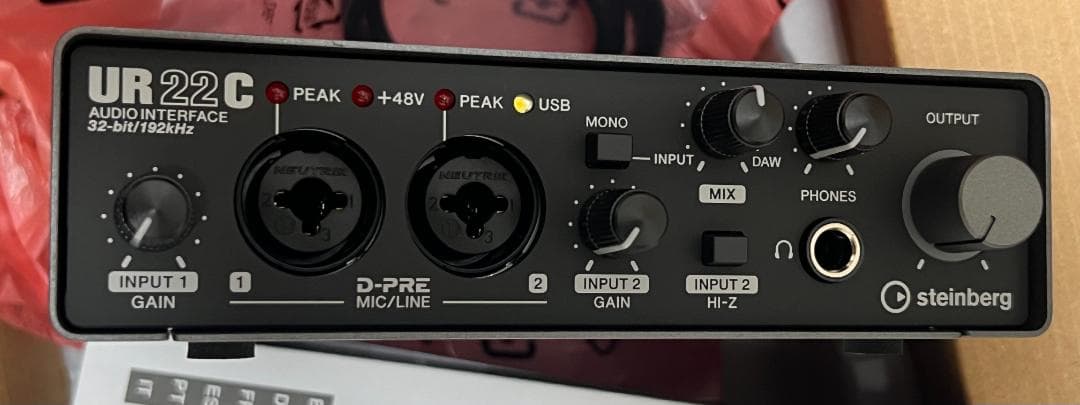 スタインバーグ Steinberg オーディオインターフェイス UR22C
