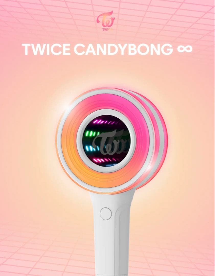 公式 TWICE 最新 ペンライト VER.3 新品 CANDYBONG ∞