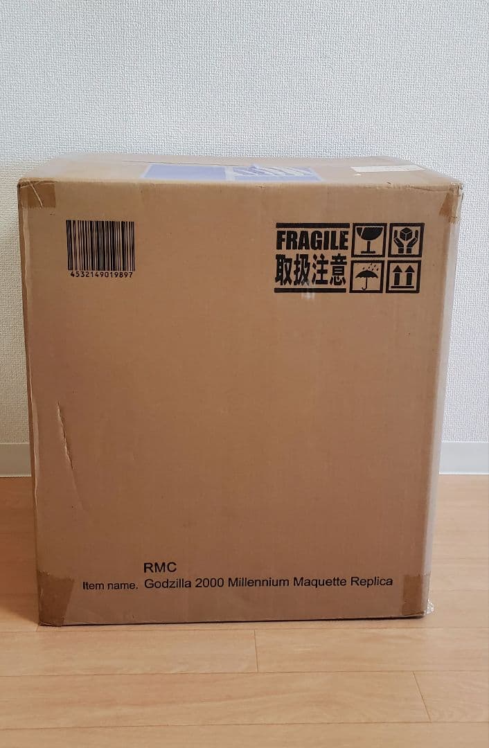 【新品·未開封】全世界500体限定　ゴジラ2000 ミレニアム ひな形レプリカ