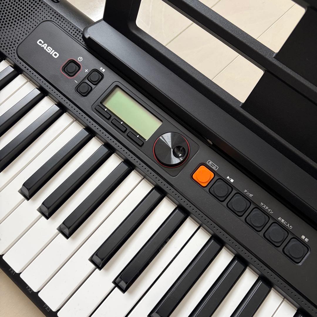 CASIO キーボード ブラック CT-S200 【ピアノスタンド付き】