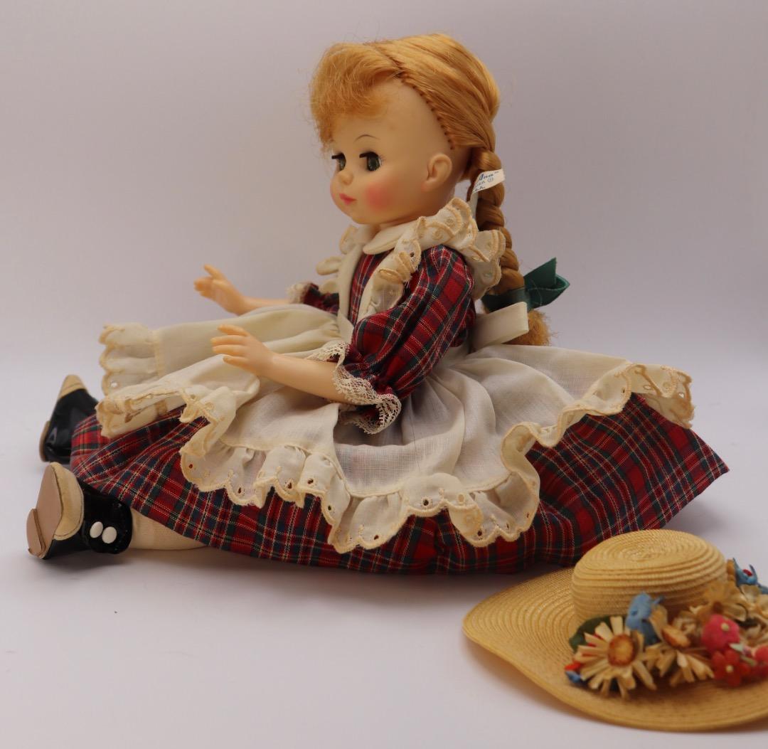 Mc GUFFY ANA マダムアレキサンダードール 金髪 麦わら帽子32cm