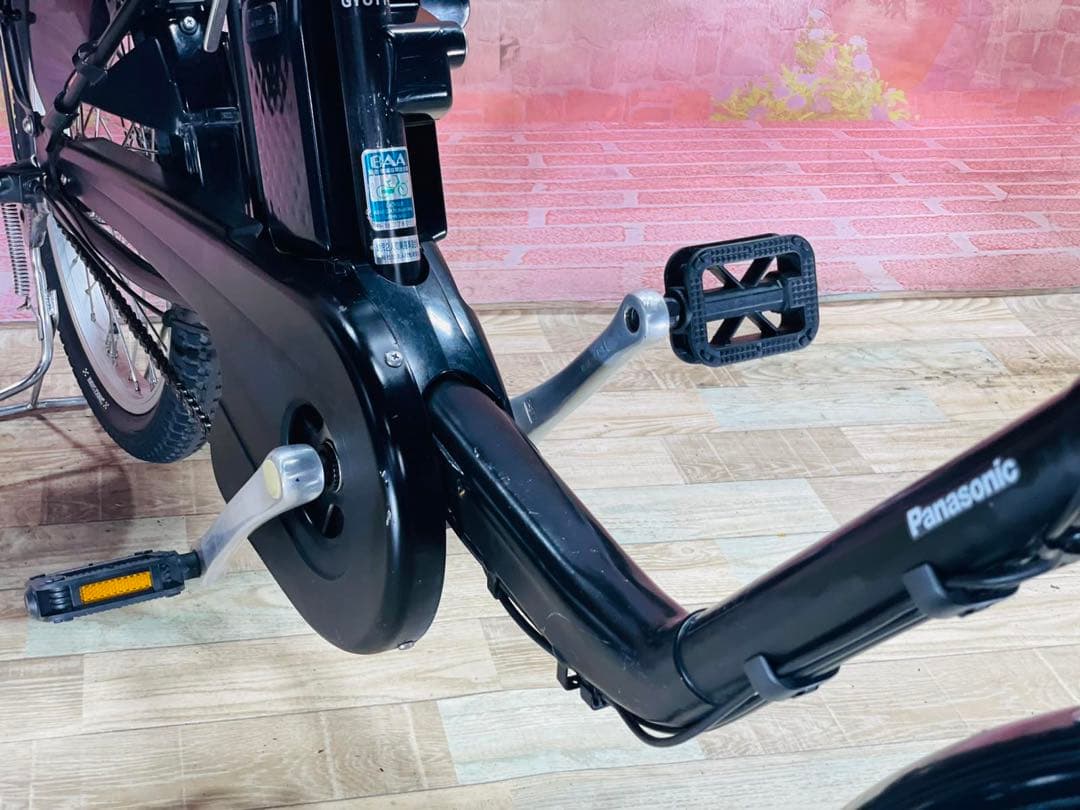 K2658 電動自転車パナソニック ギュット 子供乗せ 20インチ 送料無料
