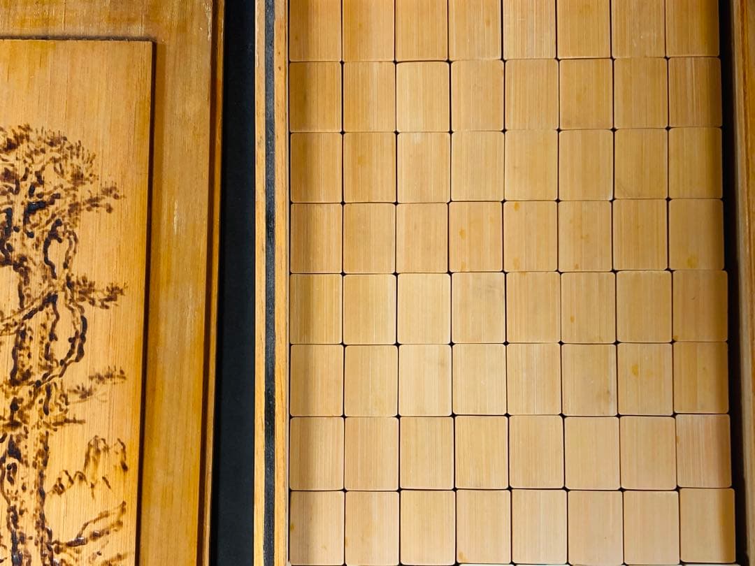 【麻将】背竹麻雀牌セット