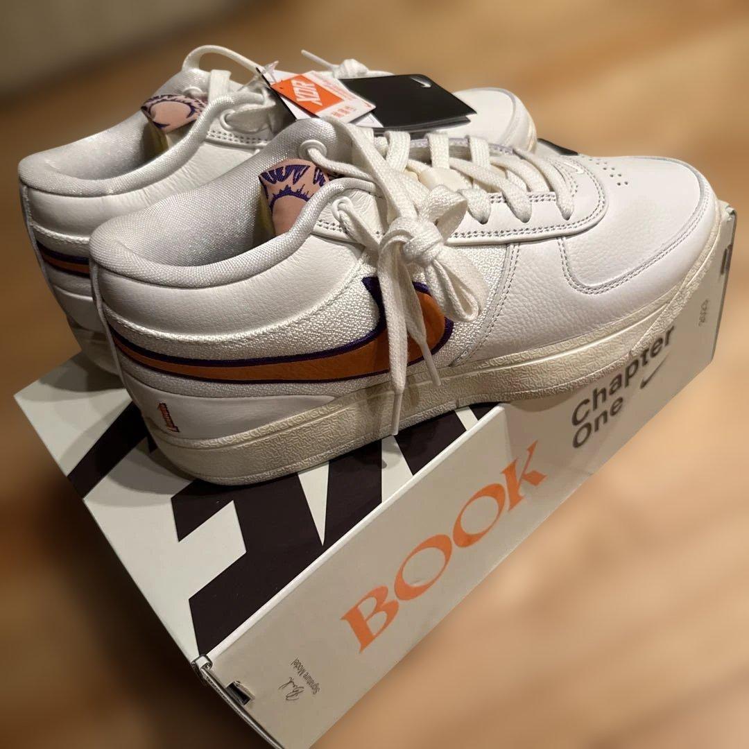 シューズ(男性用) BOOK1 EP SAIL CLAY ORANGE COURT PURPLE