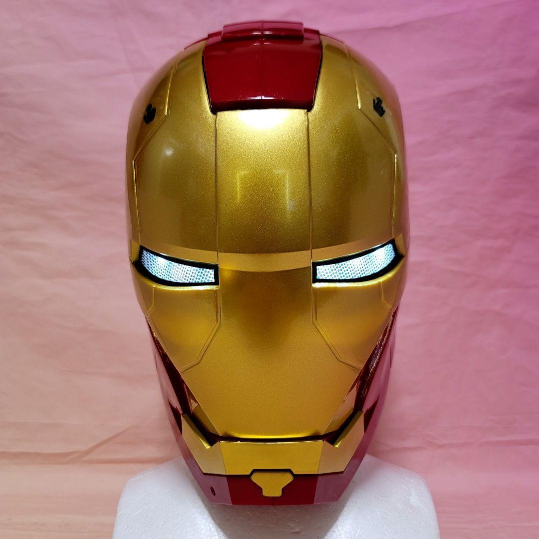 【アイアンマン】新品 タッチ開閉 サウンド LED 1/1 ヘルメット マスク