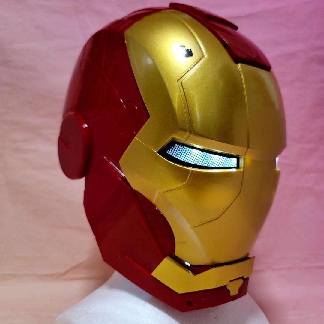 【アイアンマン】新品 タッチ開閉 サウンド LED 1/1 ヘルメット マスク