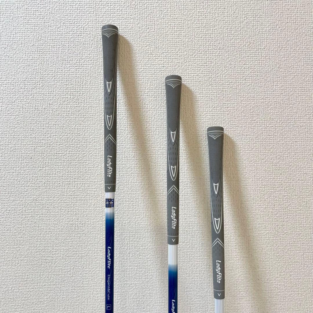 LadyFlite レディース ゴルフ ハーフセット　フレックスL 8本
