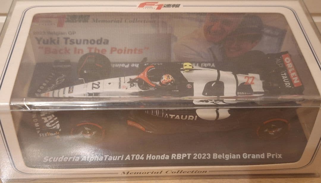 未開封】特注スパーク 1/43 アルファタウリ AT04 ベルギーGP 角田裕毅