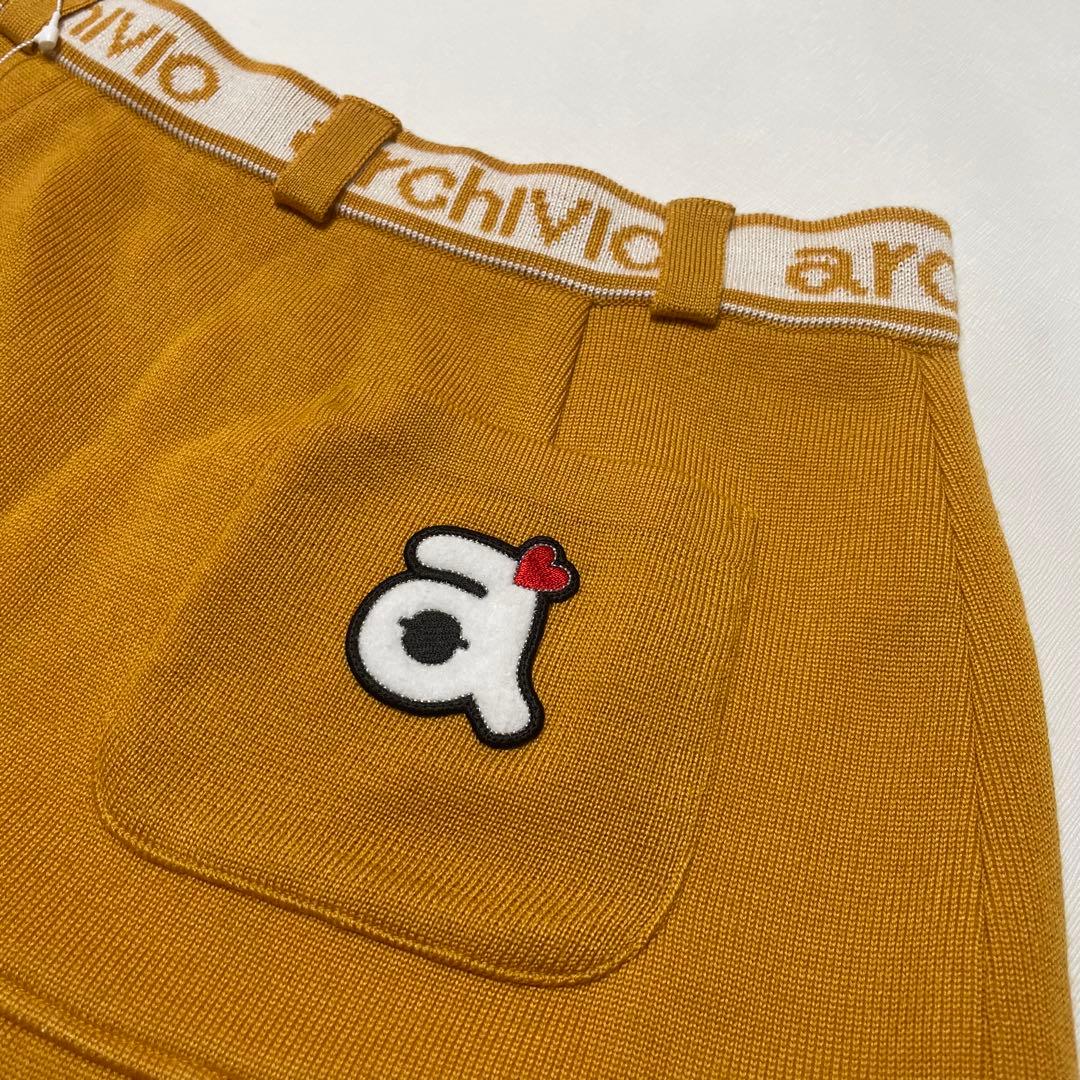 秋冬ゴルフウエア⛳️アルチビオ2点「フード付きニット＆ニットスカート」新品✨️36