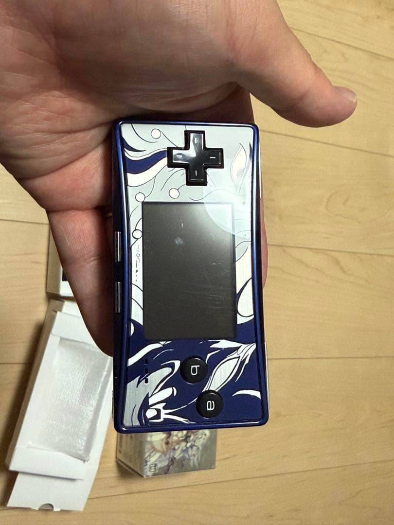 ゲームボーイミクロ ファイナルファンタジーIV 天野喜孝デザイン 同梱版