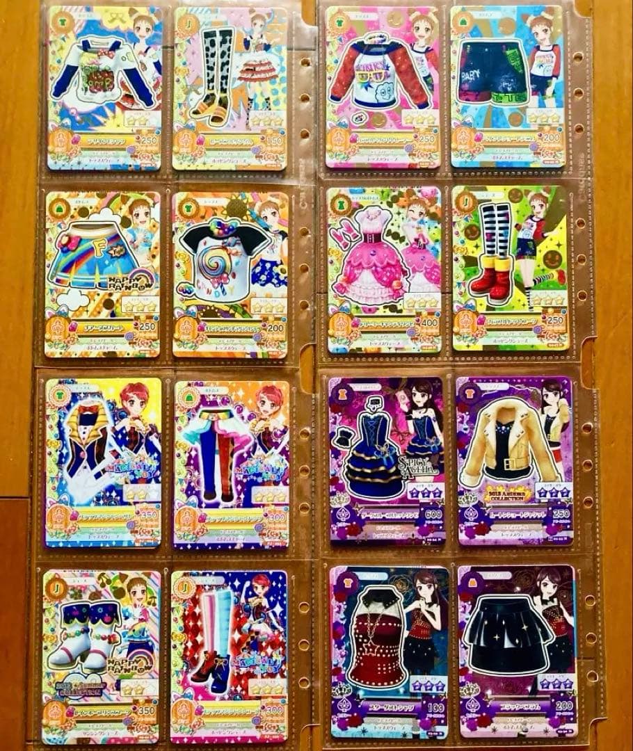 アイカツカード　まとめ売り　230枚　ファイル　バインダー　エンジェリーシュガー