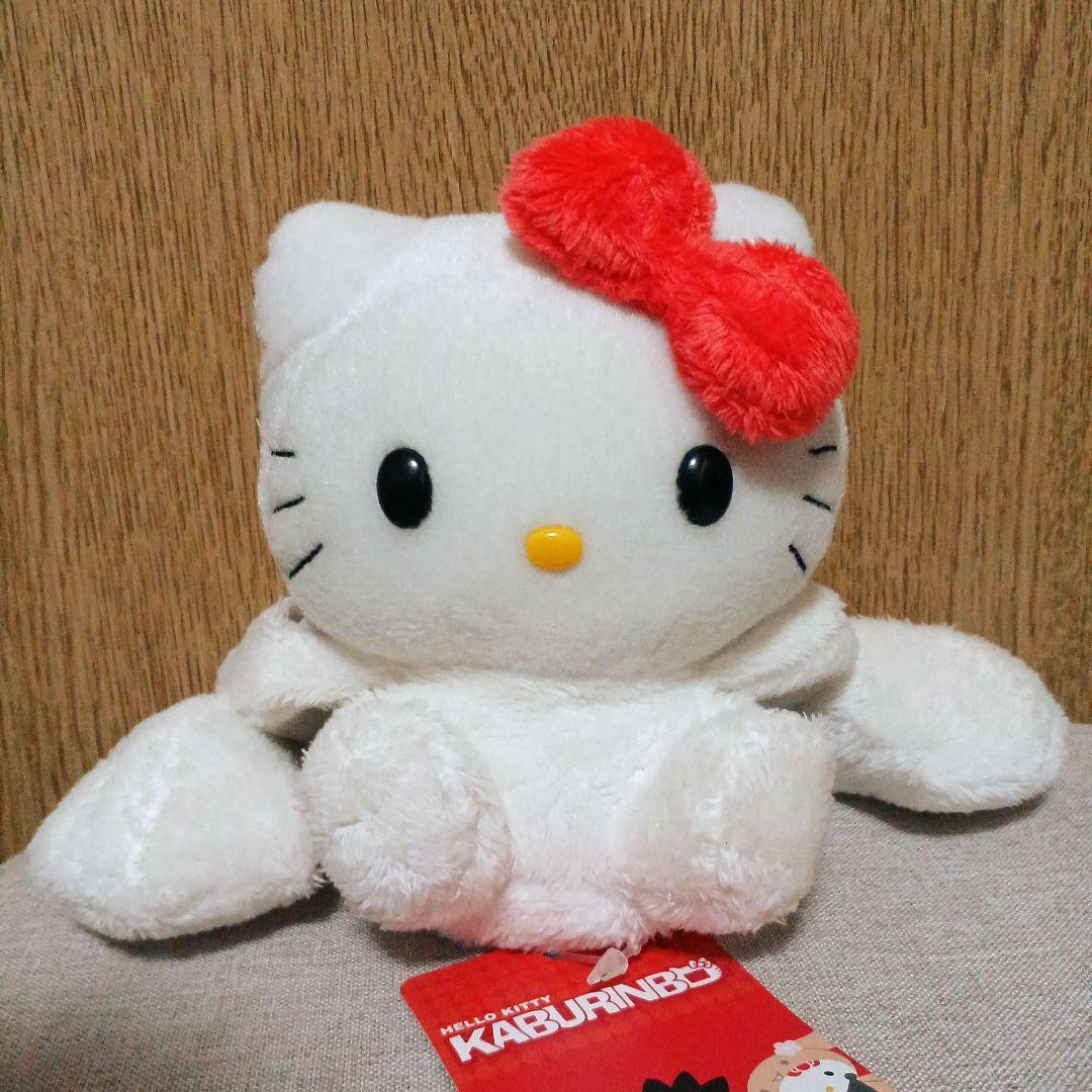 サンリオ　ハローキティ　シナモロール　ぬいぐるみ　マスコット　かぶりんぼ