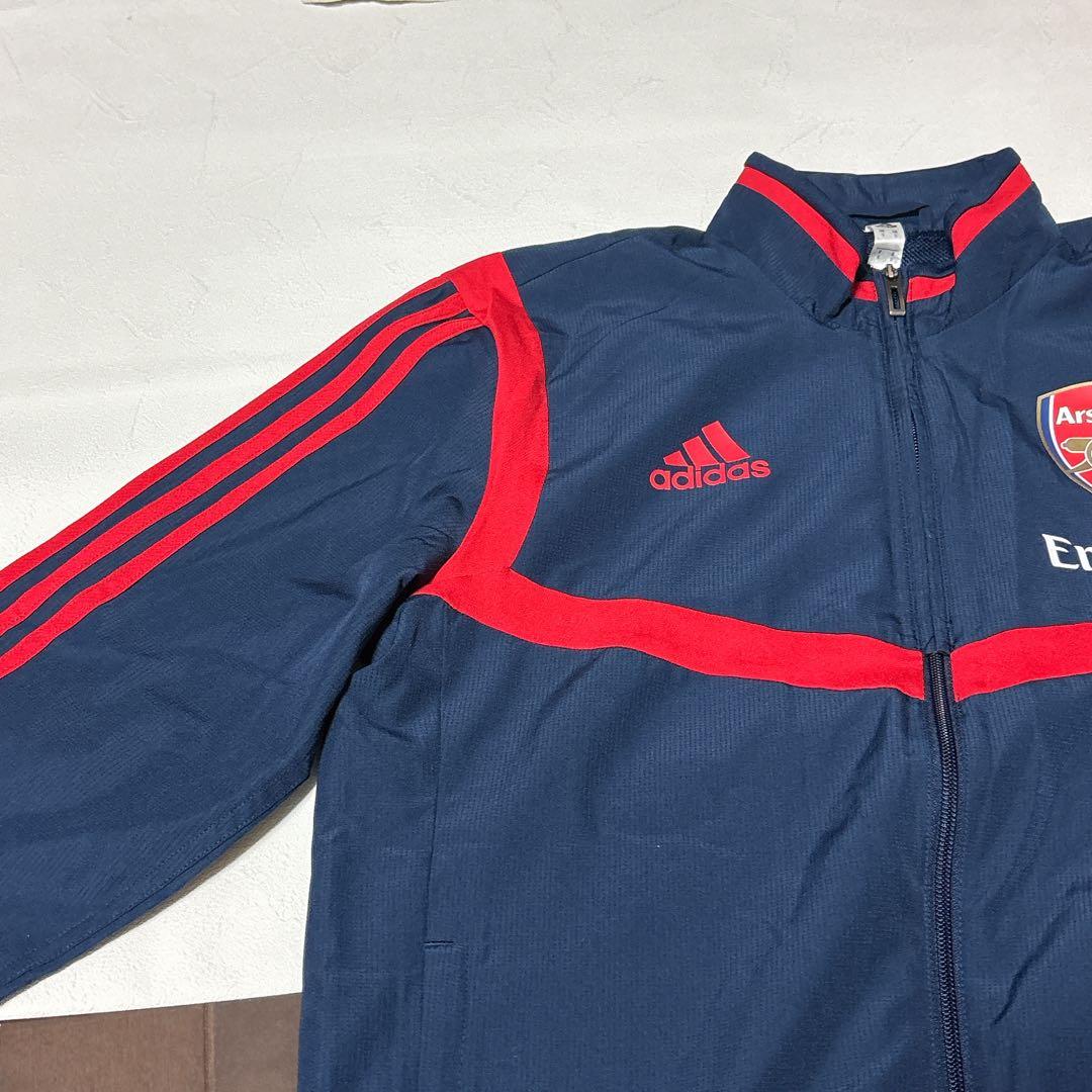 adidas アーセナル プレゼンテーショントラックトップ Mサイズ　ネイビー