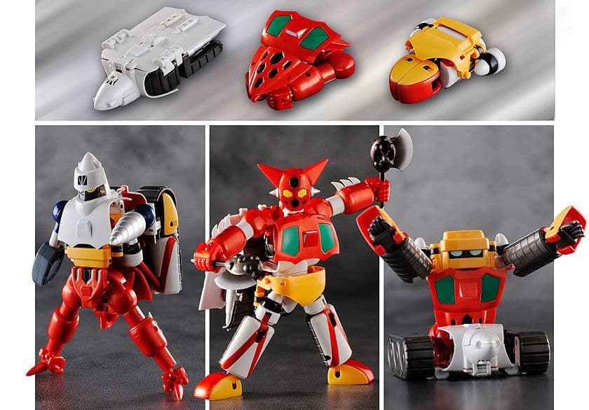 ダイナミックチェンジ ①ゲッターロボ ②ゲッターロボG ③真ゲッターロボ