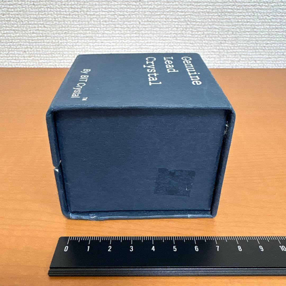 天秤デザイン クリスタルオブジェ 箱付き