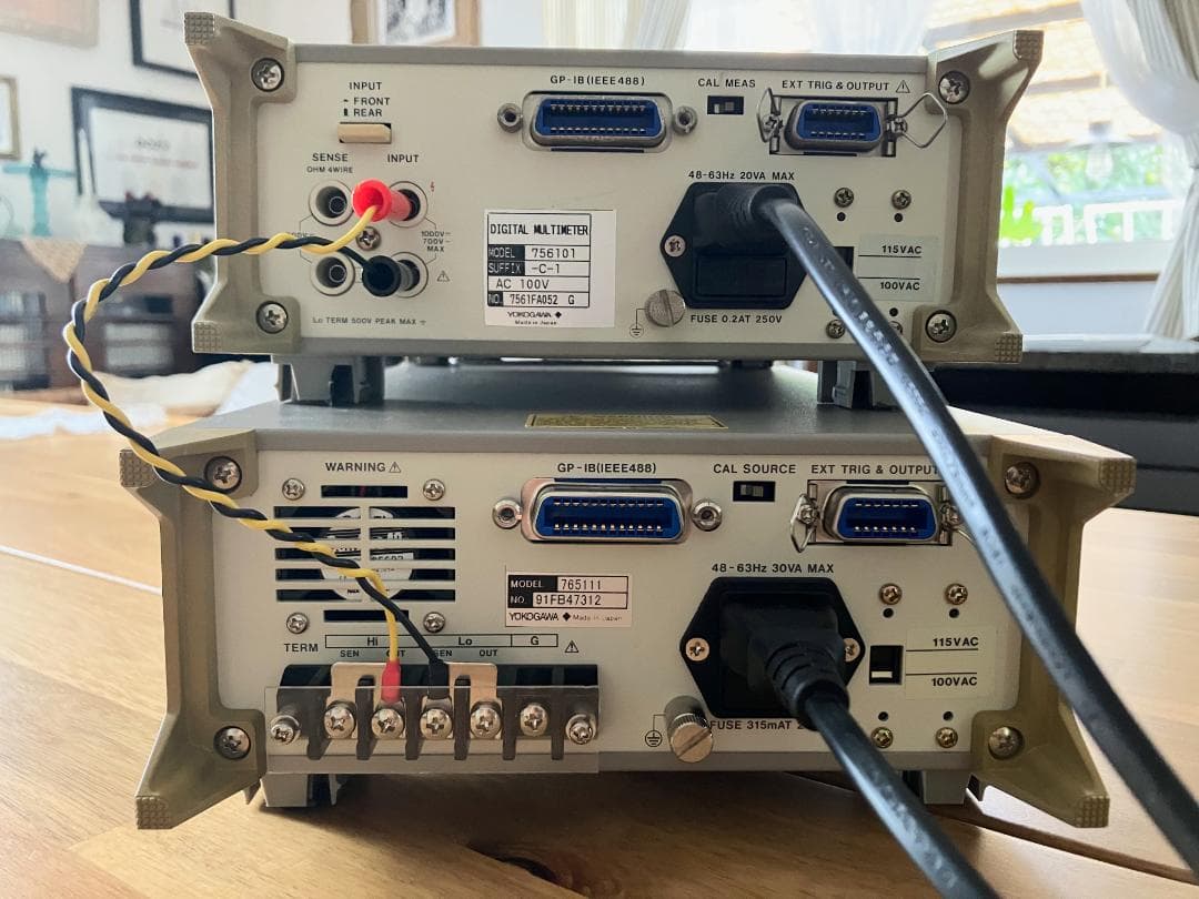 その他 YOKOGAWA 7561(6-1/2) & 7651( DC Source)