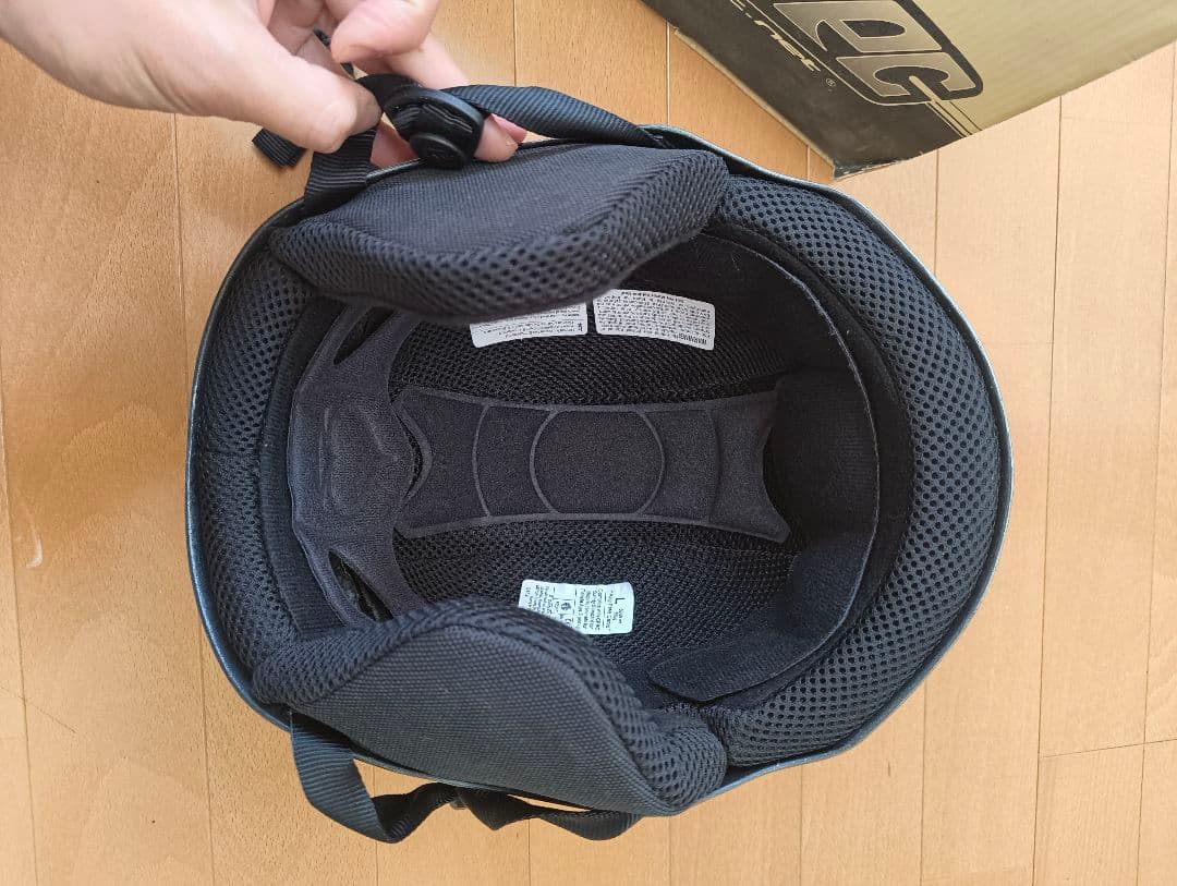 PRO TEC シルバー ヘルメット 箱付き