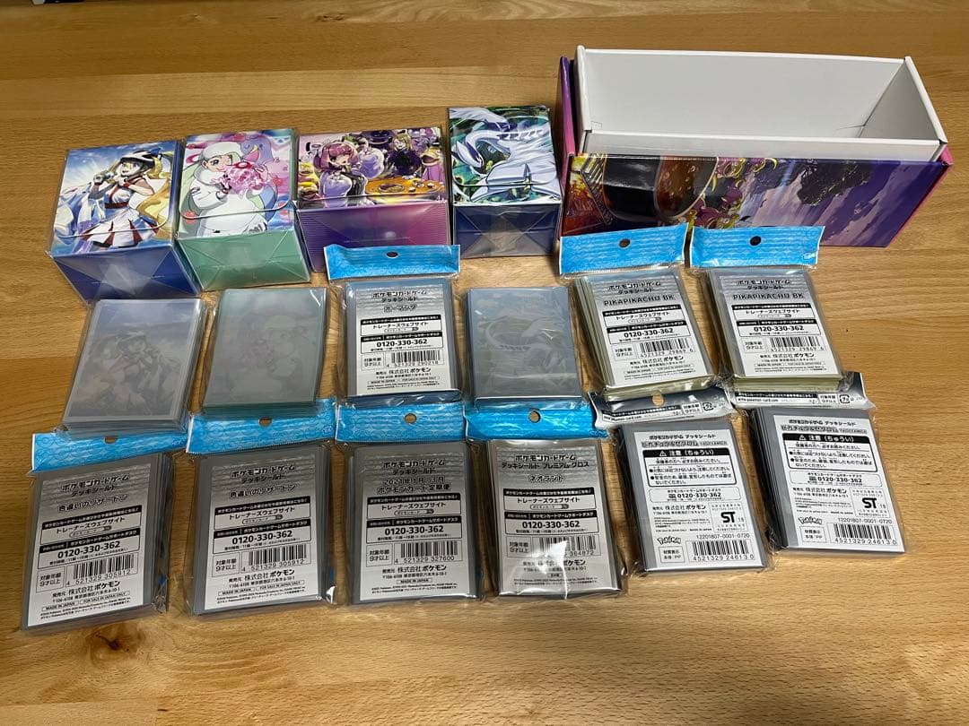ポケモンカードゲーム　デッキシールド　デッキケース　まとめ売り