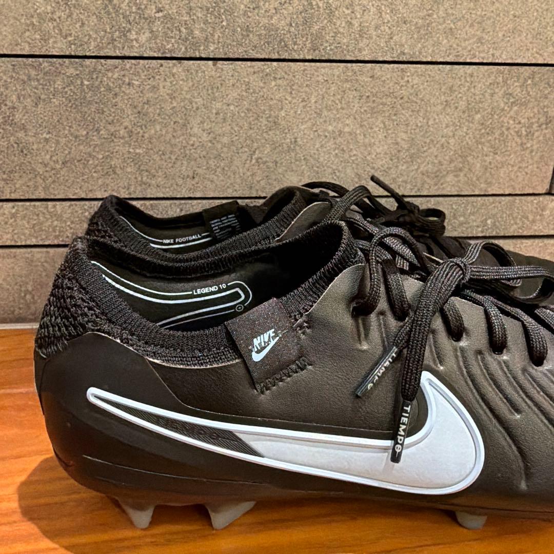 Nike ティエンポレジェンド10エリート FG ブラック　25㎝