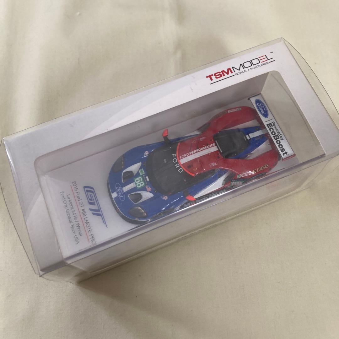 トゥルースケールミニチュア 1/43 フォード GT LM2016 No.68