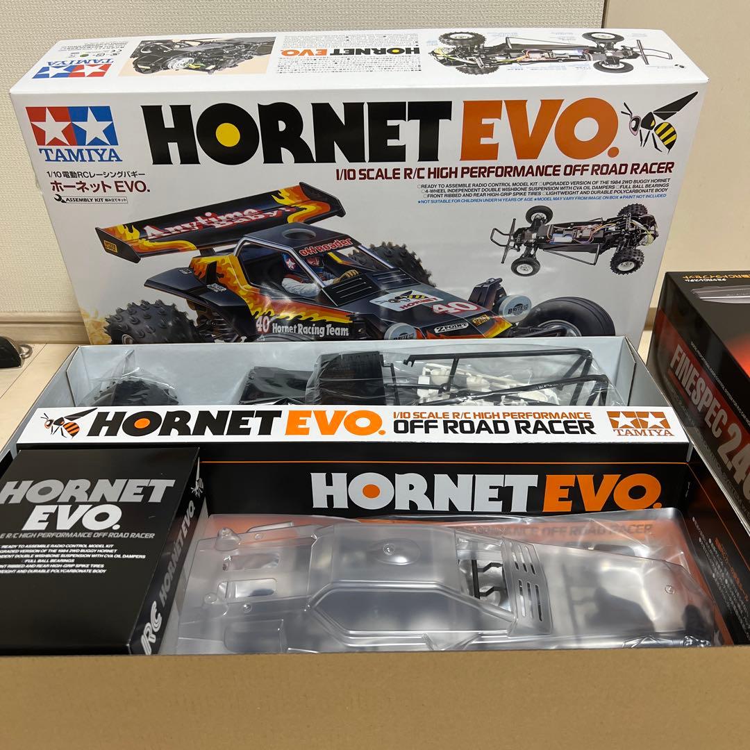 新品 1/10ホーネットevo+ファインスペック2.4G 電動RCドライブセット