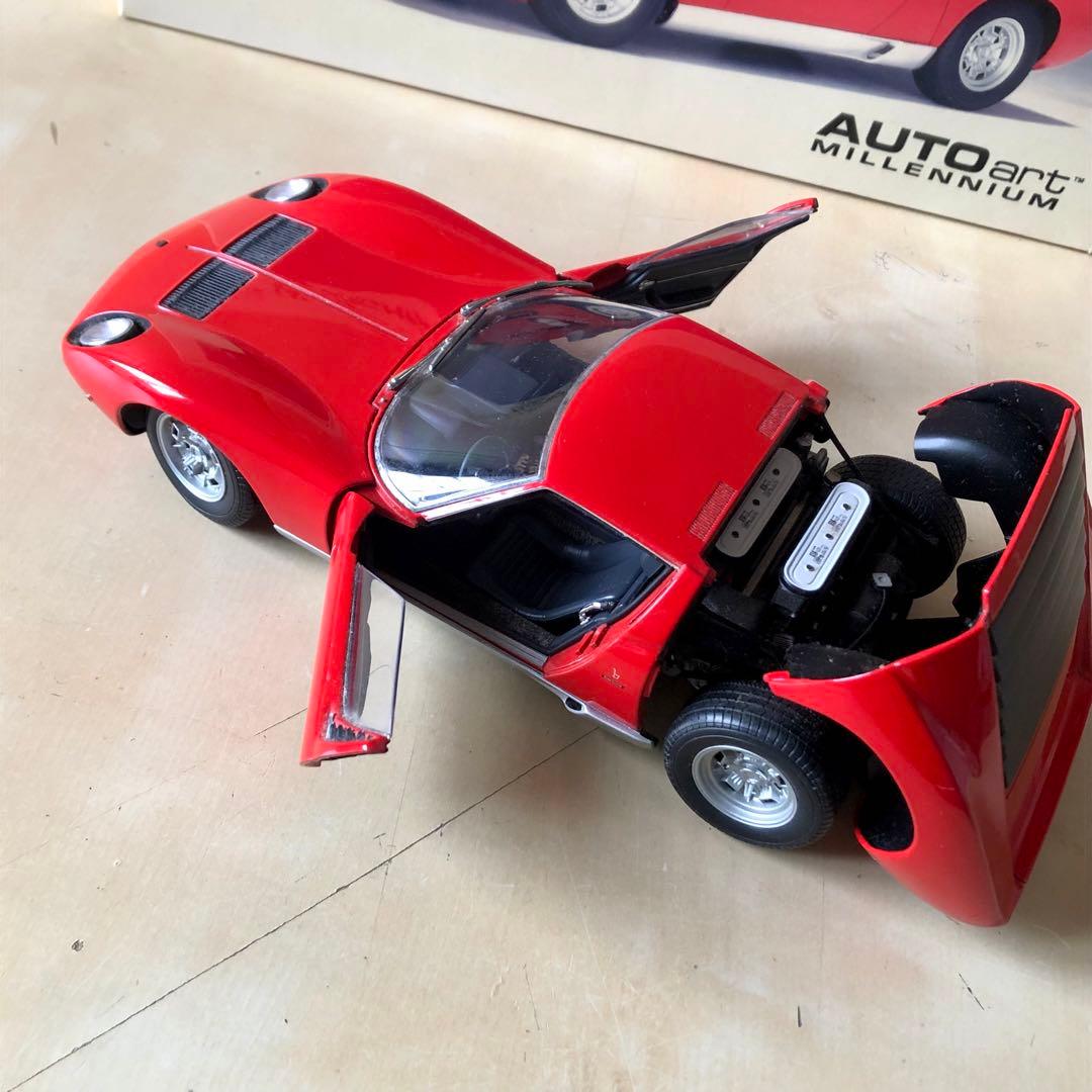 オートアート 1/18 ランボルギーニ ミウラ SV