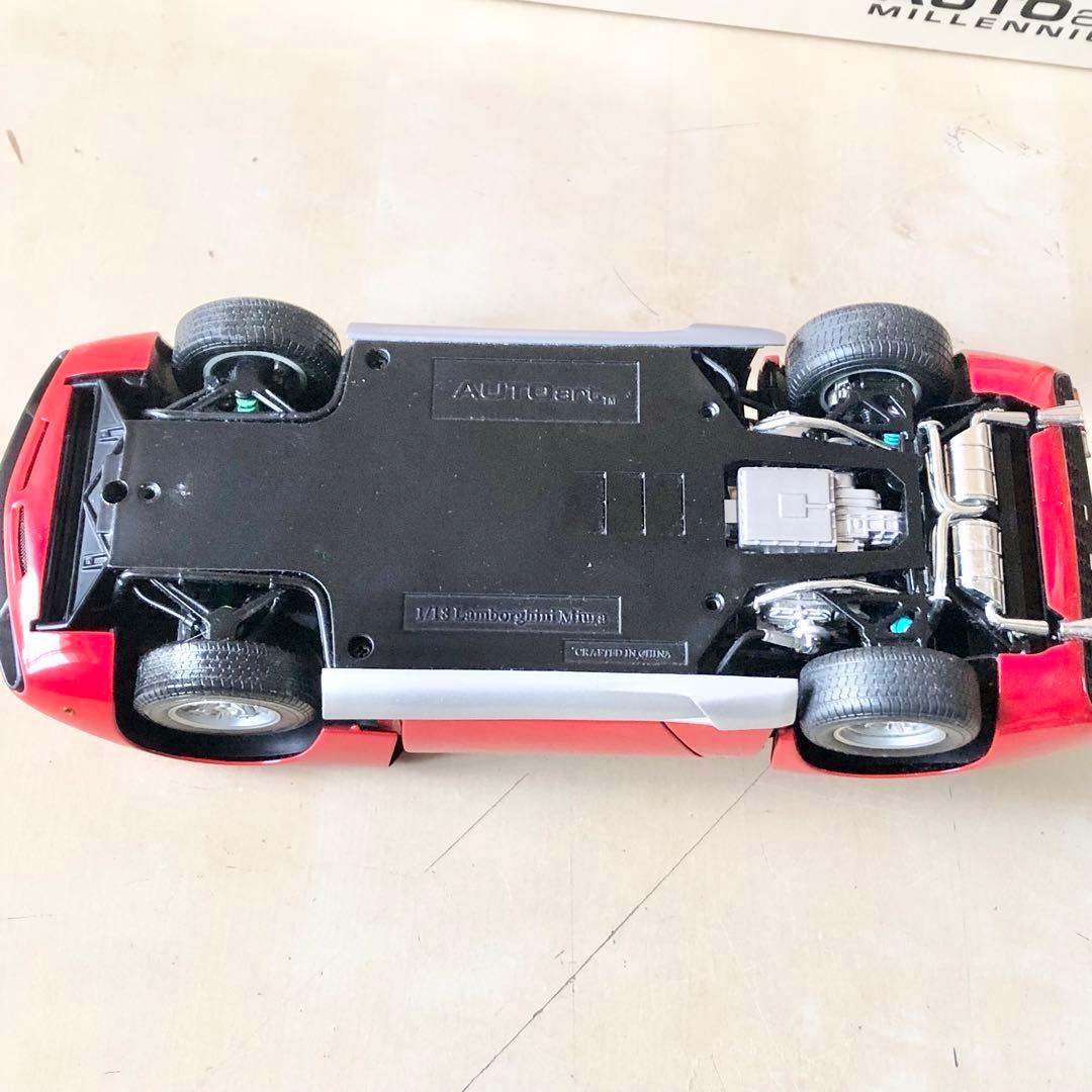 オートアート 1/18 ランボルギーニ ミウラ SV