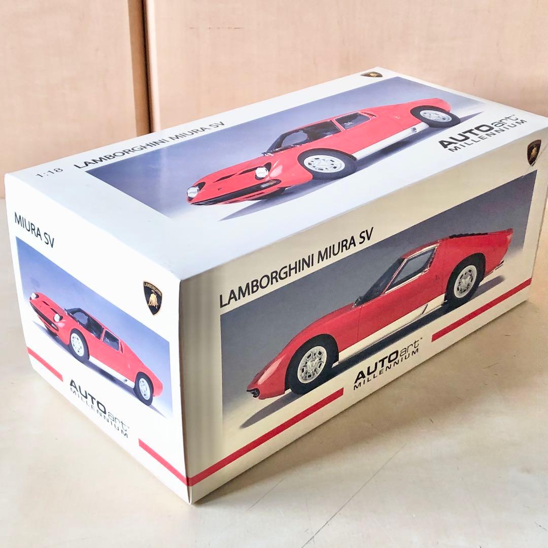 オートアート 1/18 ランボルギーニ ミウラ SV