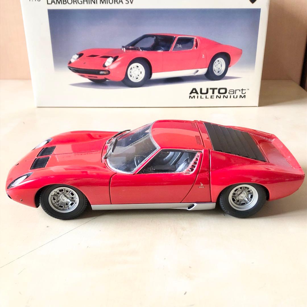 オートアート 1/18 ランボルギーニ ミウラ SV