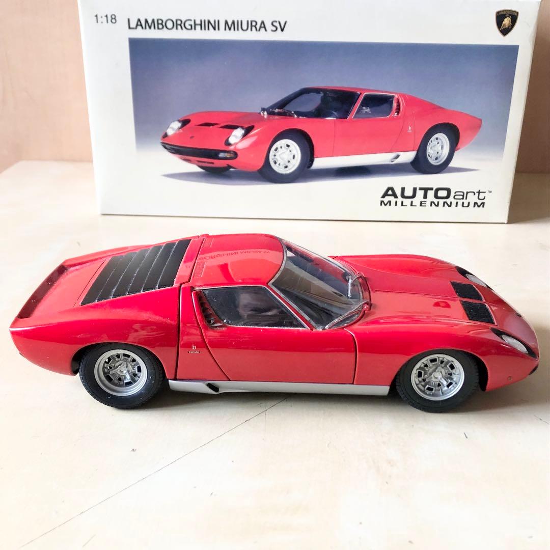 オートアート 1/18 ランボルギーニ ミウラ SV