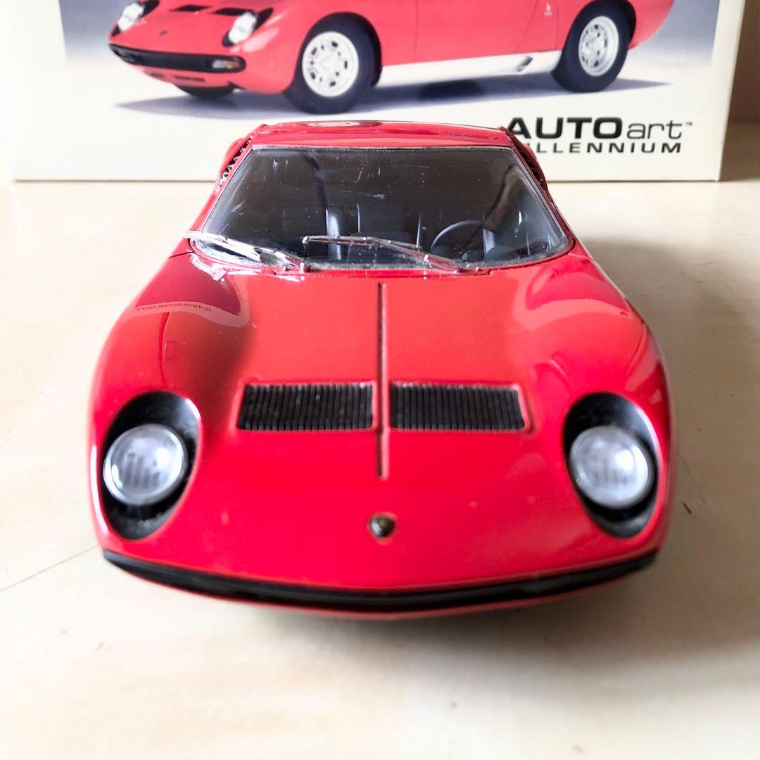 オートアート 1/18 ランボルギーニ ミウラ SV