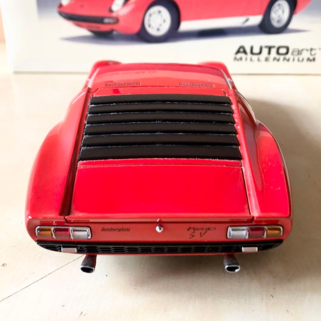 オートアート 1/18 ランボルギーニ ミウラ SV