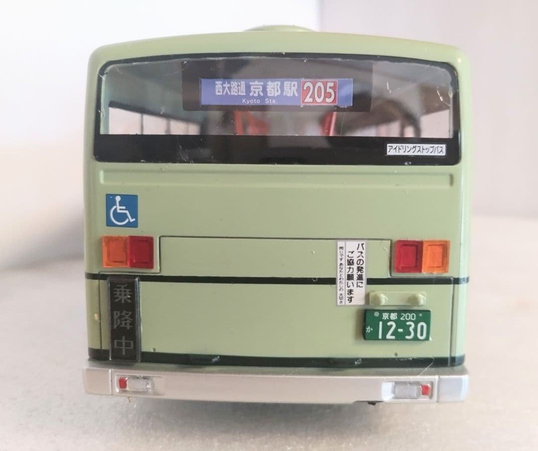 1/32 京都市交通局バス(いすゞエルガ)素人組立品
