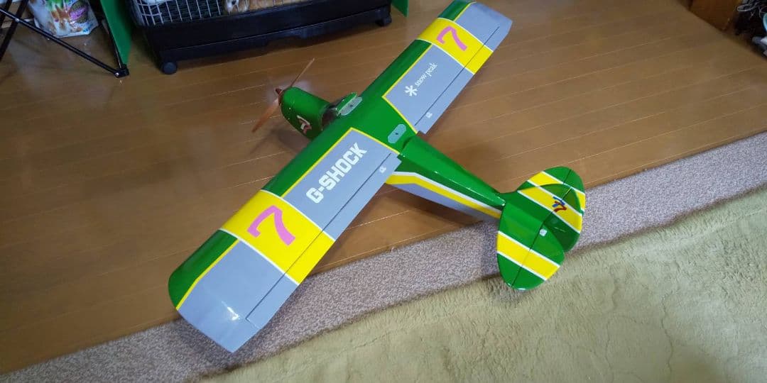 ラジコン飛行機　自作機　受信機付き