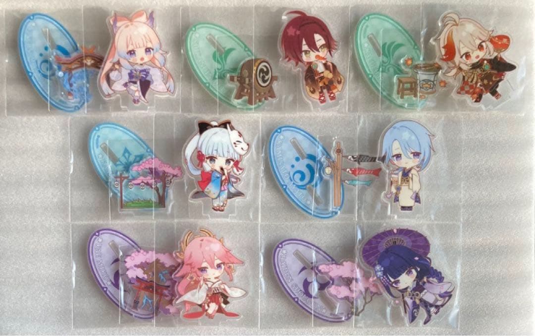 原神 アクリルスタンド ポストカード 色紙 コースター まとめ売り