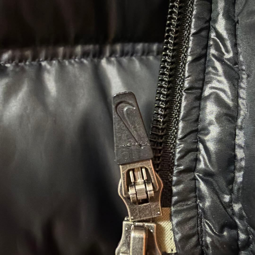 NIKE ナイキ ロゴ ベンチコート ダウン M 黒
