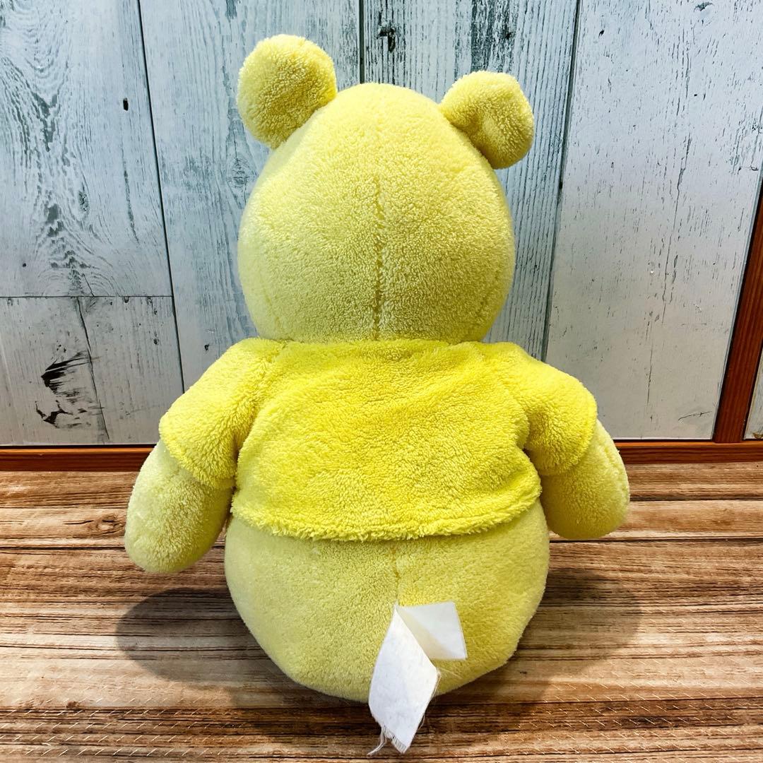 ディズニーストア限定 プーさん ぬいぐるみ 単色 ヴィンテージ