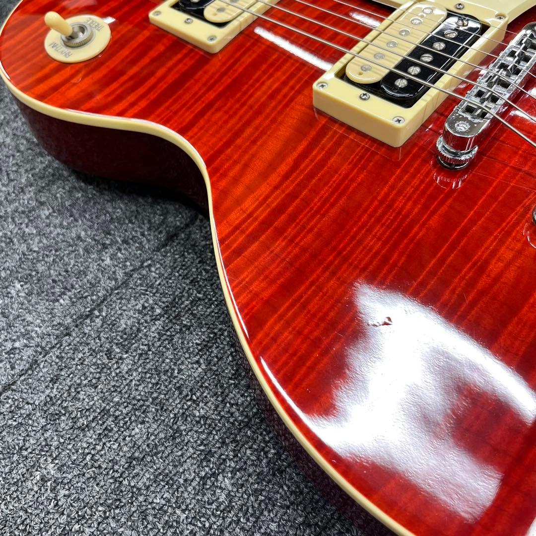 【11199】Bacchus BLS-700QM レスポール モデルレッド